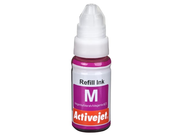 Activejet AC-G490M, Korkea (XL) värintuotto, Magenta, Väripohjainen muste, 70 ml, 1 kpl, Kertapakkaus