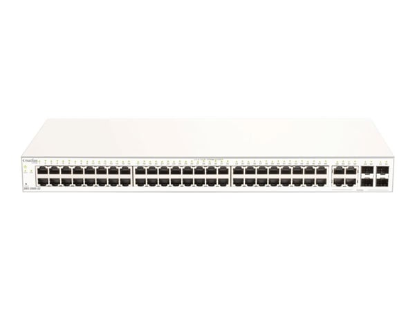 D-Link Nuclias Cloud-Managed DBS-2000-52 - Switch - 48 x 10/100/1000 + 4 x kombo-SFP