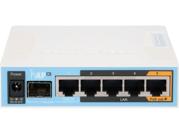 MikroTik RouterBOARD hAP ac - Trådløst tilgangspunkt - Wi-Fi 5 - 2.4 GHz, 5 GHz