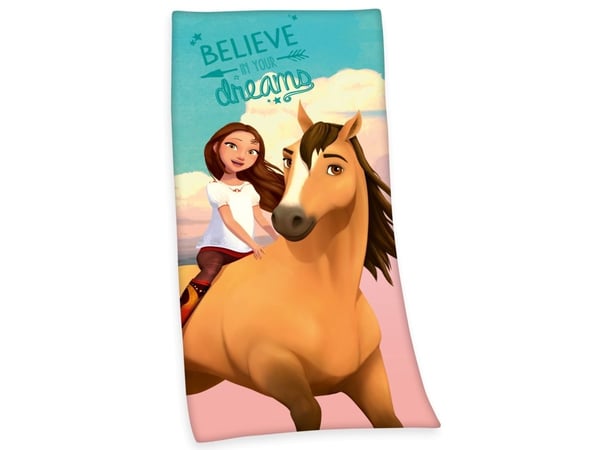 Handduk Horses Spirit 75 x 150 cm - 100 procent bomull