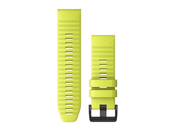 Garmin QuickFit - Klokkestropp for smart armbåndsur - amp-gul - for fenix 5X Plus; fenix 6X Pro, Pro Solar, Sapphire; Tactix Delta, Delta - Solar E...