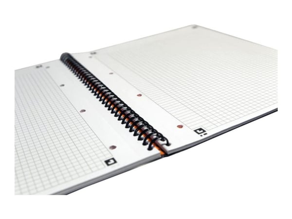 Notesbog Oxford International, A4, ternet, 5 x 5 mm, 80 ark, 80 g