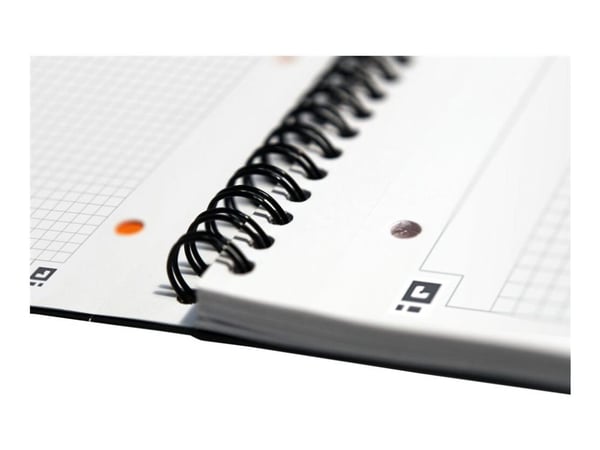 Notesbog Oxford International, A4, ternet, 5 x 5 mm, 80 ark, 80 g
