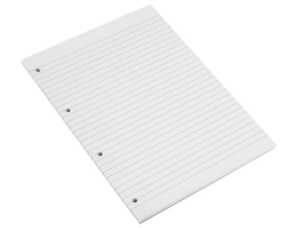 Bantex - Standardpute - A4 - 100 ark / 200 sider - linjert - 4 hull