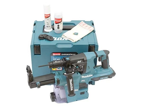 Makita DHR283ZWJU - Roterende hammer - trådløs - 3-modus - SDS-plus - 2.9 joule - uten batteri - 18 V
