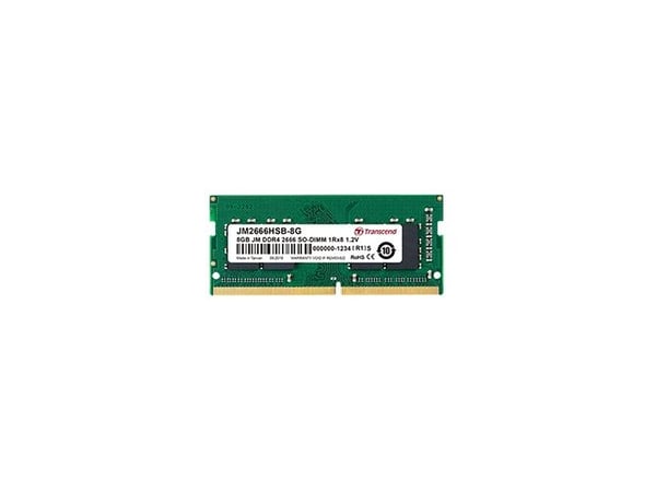 Transcend JetRAM - DDR4 - modul - 16 GB - SO DIMM 260-pin - 2666 MHz / PC4-21300 - CL19 - 1.2 V - ikke-bufret - ikke-ECC