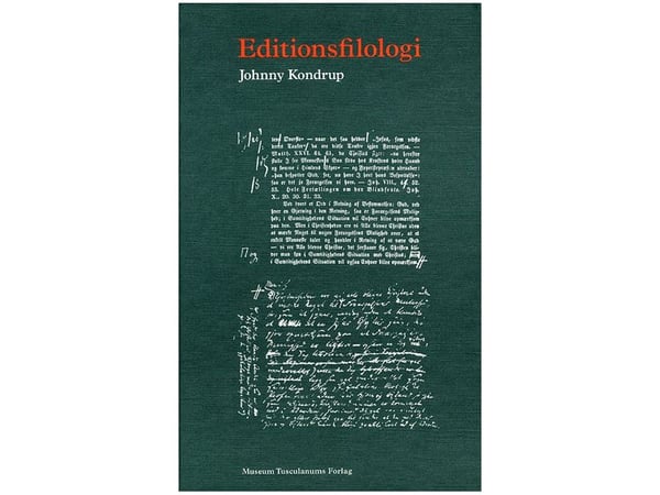 Editionsfilologi | Johnny Kondrup Editionsfilologi | Johnny Kondrup
