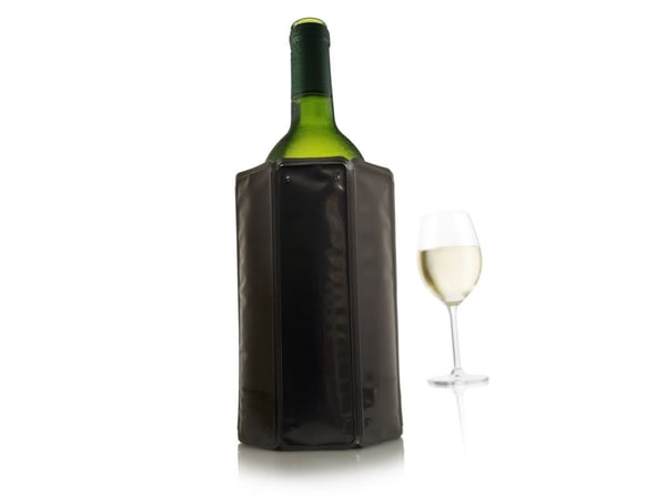 Vacu Vin Active Cooler Wine, Glass Flaske, Vin, Sort, Monokromatisk, 5 min, 1 stykker