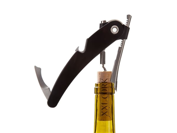 Vacu Vin 8714793688544, Svart, Rustfritt stål, Plast, Rustfritt stål, 38 mm, 19 mm, 135 mm