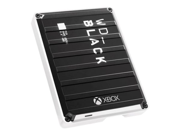 WD_BLACK P10 Game Drive for Xbox One WDBA5G0050BBK - Harddisk - 5 TB - ekstern (bærbar) - USB 3.2 Gen 1 - svart med hvit pynt