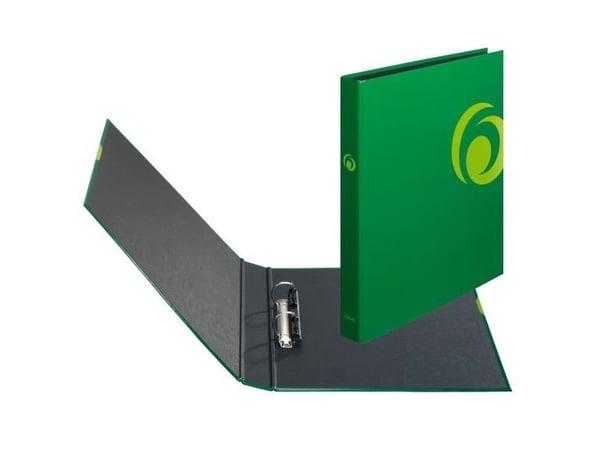 Herlitz maX.file Fresh Colour, A4, D-rengas, Pahvi, Vihreä, 2,5 cm