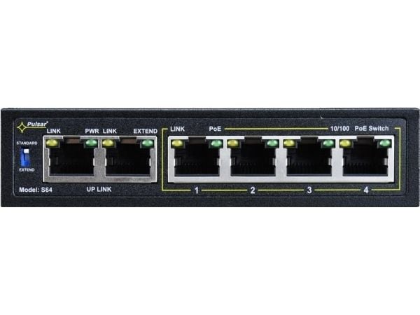 Switch POE 4+2 PULSAR S64