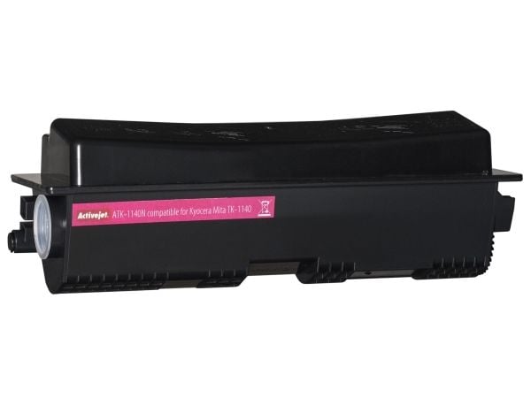 Activejet värikasetti ATK-1140N (Kyocera korvaava TK-1140; Supreme; 7200 sivua; musta), 7200 sivua, musta, 1 kpl
