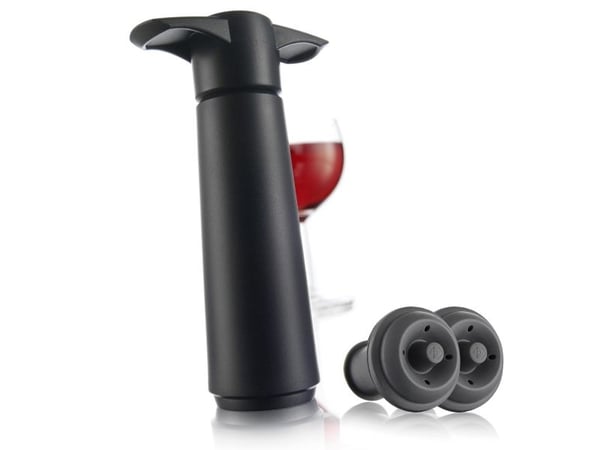 Vacu Vin Wine Saver Vakuumpumpe Inkl. 2 Vinpropper