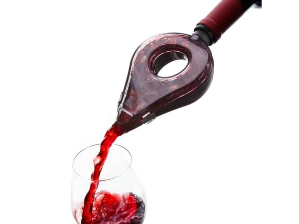 Vacu Vin Wine Aerator, På flaske, Gjennomsiktig