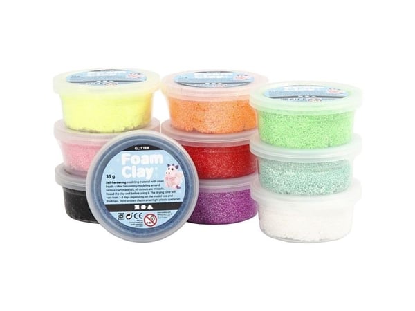Vaahtosavi - Glitter -(10 x 35 g78890)