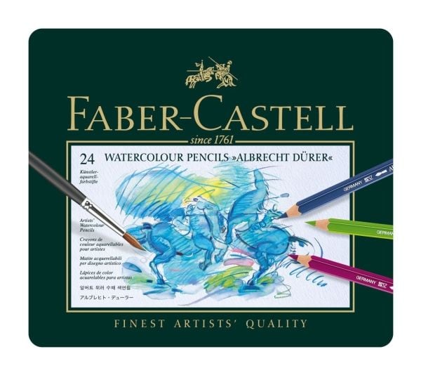 Faber-Castell ALBRECHT DÜRER - Fargeblyant - permanent - assorterte farger - 3.8 mm (en pakke 24)