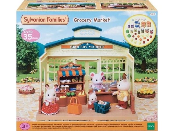 Sylvanian Families Kylän supermarket
