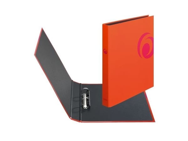 Herlitz maX.file Fresh Colour, A4, D-rengas, Pahvi, Oranssi, 2,5 cm