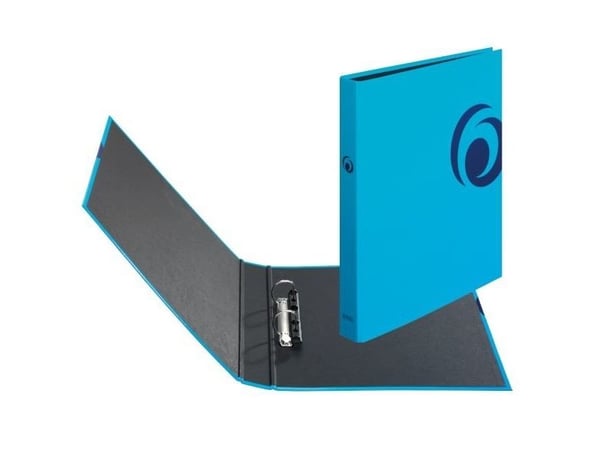 Herlitz maX.file Fresh Colour, A4, D-rengas, Pahvi, Turkoosi, 2,5 cm