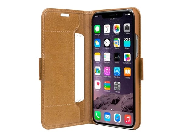 dbramante1928 CPH Slim, Lompakkokotelo, Apple, iPhone 11, 15,5 cm (6.1"), Rusketus