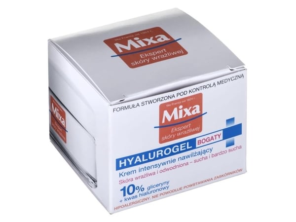 Mixa Hyalurogel intensivt fuktighetsgivende krem 50 ml