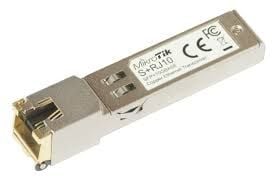 Mikrotik S+RJ10, 10000 Mbit/s, SFP+, SFP+, 200 m, Metallinen, 1 kpl