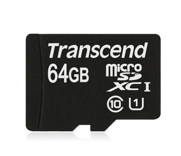 Transcend TS64GUSDU1 - Flashminnekort - 64 GB - UHS Class 1 / Class10 - SDXC UHS-I