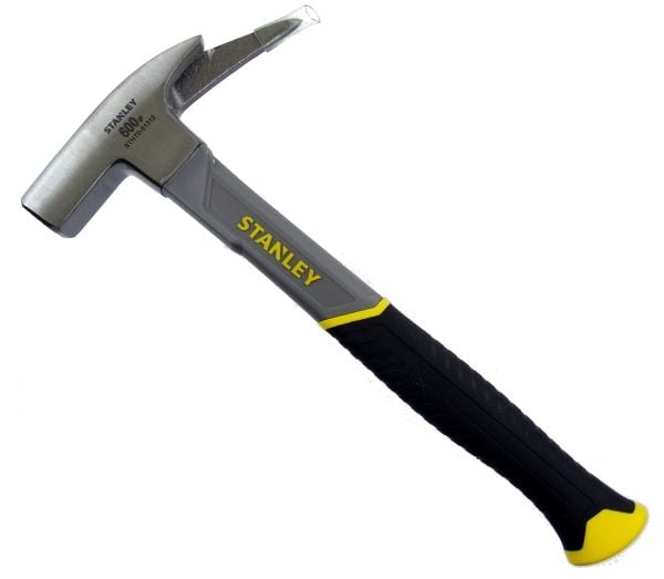 STANLEY CARPENS HAMMER F/GLASS 600g LATT