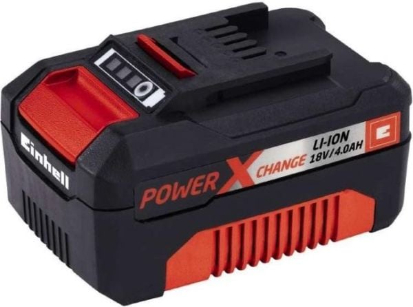 Einhell 4511396, Batteri, Lithium-Ion (Li-Ion), 4 Ah, 18 V, Einhell, Svart, Rød