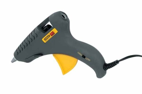 Stanley GR25, Kuumaliimapistooli, Harmaa, Keltainen, 25 g/min, 1 min, AC, 80 W