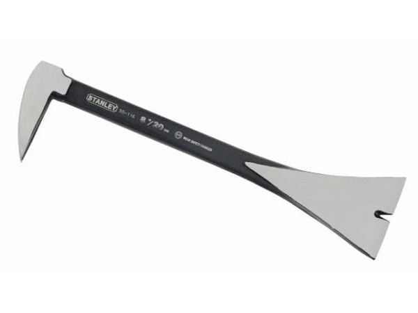 Stanley 0-55-116, Spikeruttrekker med dobbel ende, Svart, Rustfritt stål, Karbonstål, Svart, 200 mm, Opphengskort