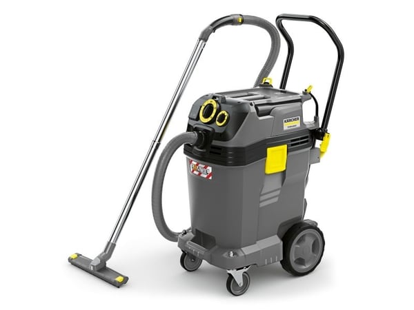 Kärcher NT 50/1 Tact Te L, 1380 W, Kuiva ja märkä, Pussiton, 50 L, 68 dB, Musta, Harmaa, Keltainen