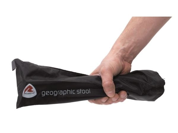 Robens 490001, 120 kg, Campingkrakk, 3 ben, 260 g, Polyester, Sort, Rød