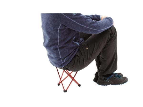 Robens 490001, 120 kg, Campingkrakk, 3 ben, 260 g, Polyester, Sort, Rød