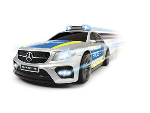 Dickie Toys Mercedes Benz E43 AMG Police, Bil, Police, 3 år, Sort, Blå, Sølv, Gult