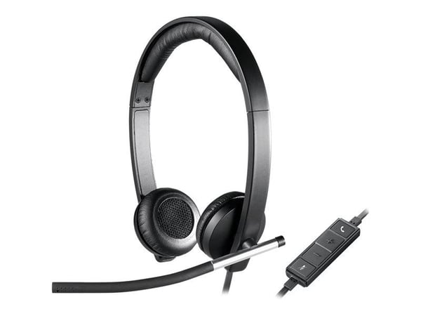 Logitech USB Headset Stereo H650e - Hodesett - on-ear - kablet