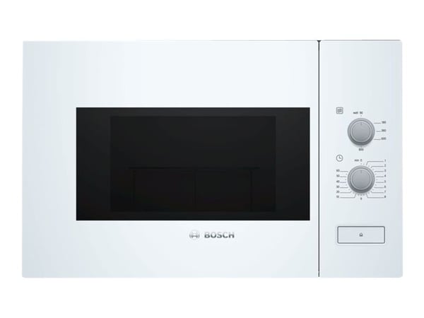 Bosch Serie | 4 BFL520MW0 - Mikrobølgeovn - innebygd - 20 liter - 800 W - hvit