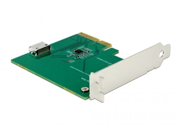 DeLOCK PCI Express x4-kort til 1 x intern OCuLink SFF-8612 - Lagringskontroll lav profil - PCIe 3.0 x4
