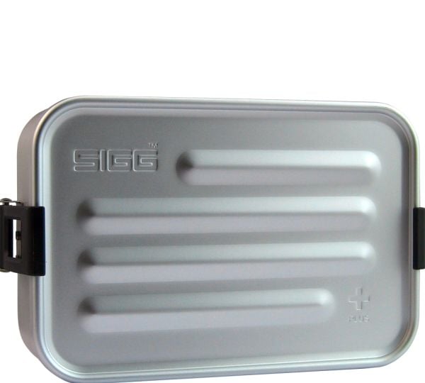SIGG 8697.10, Boks, Rektangulær, Sort, Grå, Aluminium, 117 mm, 170 mm