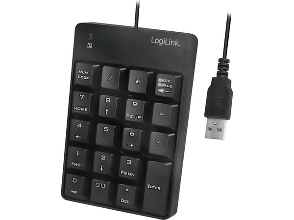 LogiLink ID0184, 19, Laptop, 1,6 m, Sort