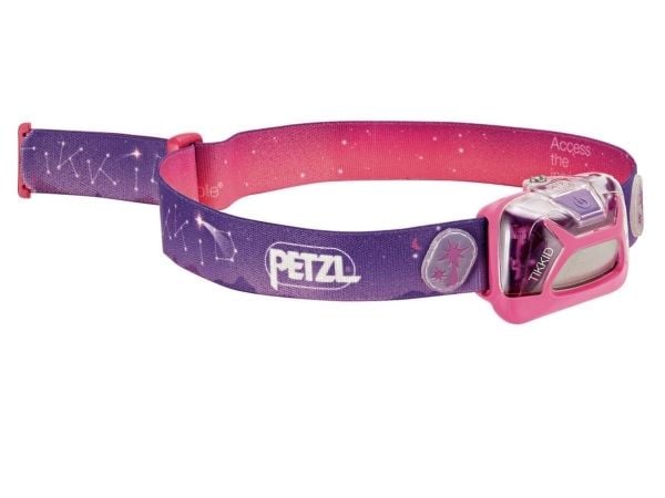 Petzl TIKKID - Hodelykt - LED - 3-modus - hvitt lys - rosa