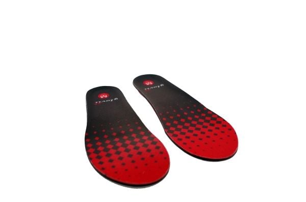 Glovii GW2M, Unisex, Alle (tider), Oppvarmet innersåle, Sort, red, Vinter