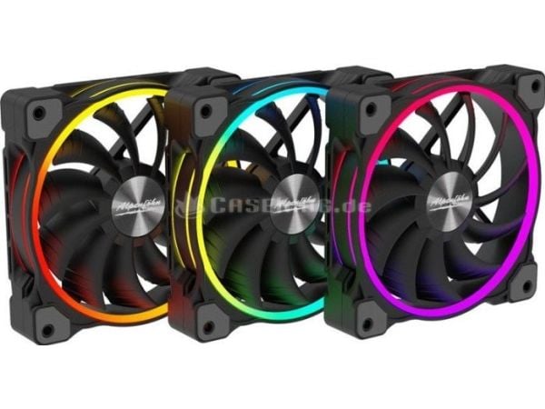 Alpenföhn Wing Boost 3 ARGB - insertti tuulettimella - 140 mm (3 kpl)