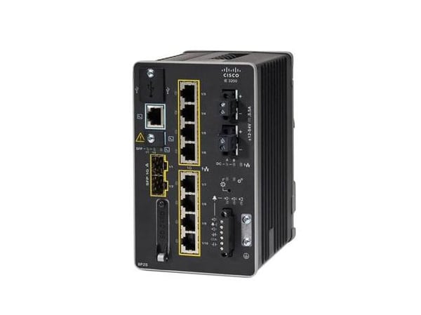 Cisco IE-3200-8P2S-E, Hallittu, L2, Fast Ethernet (10/100), Power over Ethernet -tuki