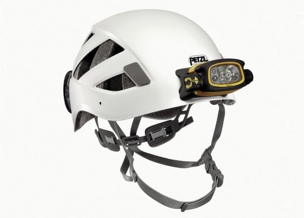 Petzl DUO S - Lommelykt til hodet - LED - svart/gul