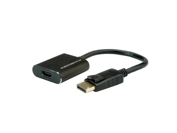 ROLINE 12.03.3164, 0,15 m, DisplayPort, HDMI-tyyppi A (vakio), Uros, Naaras, Suora