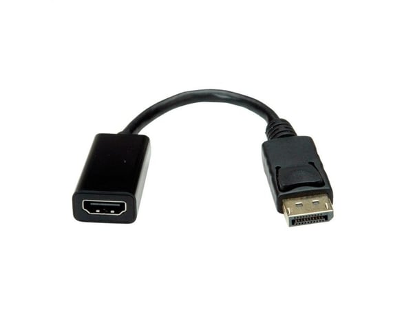 Value 12.99.3138, 0,15 m, DisplayPort, HDMI-tyyppi A (vakio), Uros, Naaras, Kulta