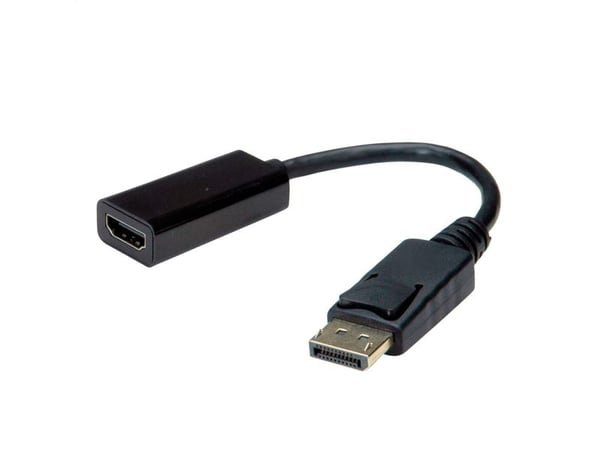 Value 12.99.3138, 0,15 m, DisplayPort, HDMI-tyyppi A (vakio), Uros, Naaras, Kulta
