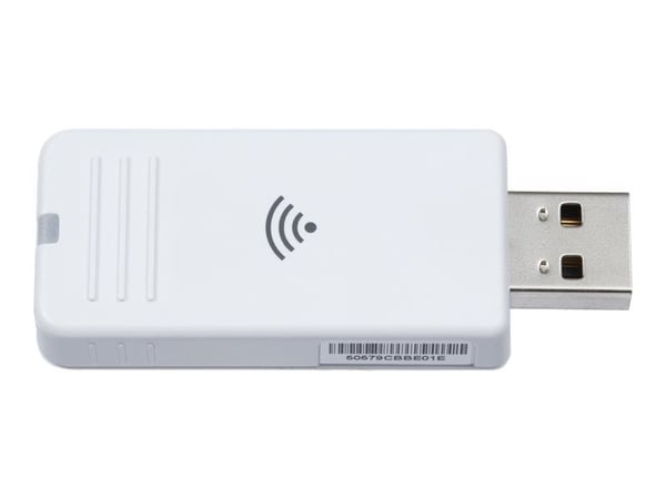 Epson ELPAP11 - Nettverksmediestrømadapter - USB - Wi-Fi - for Epson EB-L770, PU1006, PU1007, PU2010, PU2120, PU2220; MeetingMate EB-1480; PowerLit...